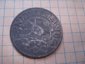 Нідерланди Нидерланды ^/--/^ 25 /--/ цент 1941 Голландія ^_^^^ 25 /--/ цент 1941 Голландия - фото фото фото