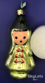 Ялинкові іграшки Ёлочные игрушки ^/--/^ БУДЕНОВЕЦ 90 мм ёлочное украшене С Новым годом СССР ^_^^^ БУДЕНОВЕЦЬ 90 мм ялинкове прикрашене З Новим роком СРСР - фото фото фото