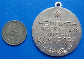 Знаки товариств і організацій Знаки обществ и организаций ^/--/^ чемпион пионерского лагеря им. Комарова ^_^^^ чемпіон піонерського табору ім. - фото фото фото