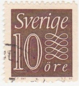 Скандинавія Скандинавия ^/--/^ Швеция 1964 г. № 521 гашеная ^_^^^ Швеція 1964 р. No 521 гашена - фото фото фото