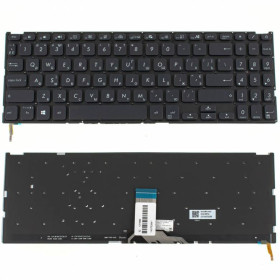Клавіатури Клавиатуры ^/--/^ Клавиатура для ноутбука ASUS (X /--/ 509 series) ukr, black, без фрейма, подсветка клавиш (ОРИГИНАЛ) ^_^^^ Клавіатура для ноутбука ASUS (X /--/ 509 series) ukr, black, без фрейму, підсвічування клавіш (ОРИГИНАЛ) - фото фото фото