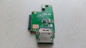 Інші комплектуючі Другие комплектующие ^/--/^ Плата HDD и Card reader Asus K /--/ 50 /--/ AB ^_^^^ Плата HDD і Card reader Asus K /--/ 50 /--/ AB - фото фото фото