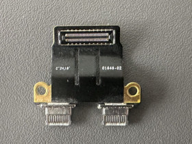 Шлейфи Шлейфы ^/--/^ Роз&amp;apos;єм живлення Type-C 821-01646-02 для ноутбука Apple MacBook Pro A /--/ 1990 Original ^_^^^ Разъем питания Type-C 821-01646-02 для ноутбука Apple MacBook Pro A /--/ 1990 Original - фото фото фото