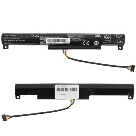 Акумулятори Аккумуляторы ^/--/^ Батарея для ноутбука LENOVO L /--/ 14 /--/ C /--/ 3 /--/ A /--/ 01 (B /--/ 50-10, IdeaPad 100-15 /--/ IBY) 10.8 /--/ V 2200 /--/ mAh 24 /--/ Wh Black - фото фото фото