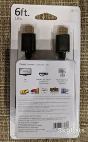 Кабелі та перехідники Кабели и переходники ^/--/^ HDMI USA ЯКІСТЬ ДОВЖИНА 1.8 /--/ м від дженерал електрік для т-2 для ноута для компа для тв проєктора супут. ресівера та інші for GE 33574 6 ft HDMI Cable 4 /--/ K ^_^^^ HDMI USA КАЧЕСТВО ДОЛЖИНА 1.8 /--/ м от дженерал электрик для т-2 для ноута для компа для тв проєктора спут. ресивера и другие for GE 33574 6 ft HDMI Cable 4 /--/ K - фото фото фото