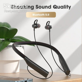 Навушники, гарнітури Наушники, гарнитуры ^/--/^ Bluetooth навушники BT /--/ 126 чорні бездротові підвісні беспроводные ^_^^^ Bluetooth наушники BT /--/ 126 черные беспроводные - фото фото фото