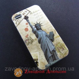 Чохли, бампера Чехлы, бампера ^/--/^ IPhone 4 4 /--/ S чехол рисунок статуя свободы USA ^_^^^ IPhone 4 4 /--/ S чохол малюнок статуя свободи USA - фото фото фото