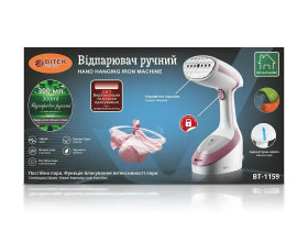 Праски Утюги ^/--/^ Відпарювач ручний 1600 /--/ Вт BITEK BT-1159 ^_^^^ Отпаритель ручной 1600 /--/ Вт BITEK BT-1159 - фото фото фото