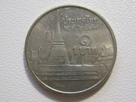 Таїланд Таиланд ^/--/^ Таиланд 1 бат 2006 года #35073 ^_^^^ Таїланд 1 бат 2006 року #35073 - фото фото фото