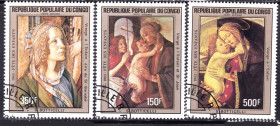 Мистецтво Искусство ^/--/^ Искусство . Конго 1983 г  - гаш - Боттичелли ^_^^^ Конго 1983 — гаш — Ботічеллі - фото фото фото