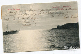 Україна Украина ^/--/^ Відкритий лист Крим, Феодосія. 1908 р. ^_^^^ Открытое письмо Крым, Феодосия. 1908 г. - фото фото фото