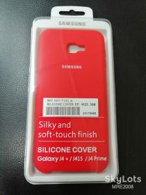 Чохли, бампера Чехлы, бампера ^/--/^ Чехол Silicone Cover для Samsung Galaxy J /--/ 415 J /--/ 4 Plus red ^_^^^ Silicone Cover для Samsung Galaxy J /--/ 415 J /--/ 4 Plus red - фото фото фото
