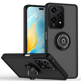 Чохли, бампера Чехлы, бампера ^/--/^ Чохол Fiji Colorframe для Honor 200 Lite матовий бампер з кільцем підставкою Black ^_^^^ Чехол Fiji Colorframe для Honor 200 Lite матовый бампер с кольцом подставкой Black - фото фото фото