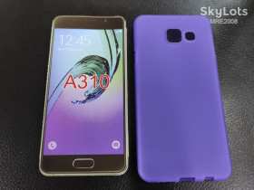 Чохли, бампера Чехлы, бампера ^/--/^ Силиконовый чехол Samsung A /--/ 3 A /--/ 310 2016 violet ^_^^^ Силіконовий чохол Samsung A /--/ 3 A /--/ 310 2016 violet - фото фото фото