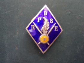 Відзнаки Знаки отличий ^/--/^ ромб рига спорт клуб RPDSK серебро 1920-1939 год №5695 ^_^^^ Ромб рига спорт клуб RPDSK срібло 1920-1939 рік No /--/ 5695 - фото фото фото