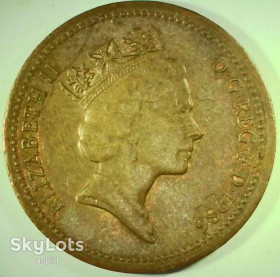 Єлизавета II (після ) Елизавета II (после ) ^/--/^ Великобритания 1 пенни, 1986 №187 ^_^^^ Велика Британія 1 пенні, 1986 No /--/ 187 - фото фото фото