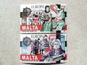 Мальта Мальта ^/--/^ Серія поштових марок Мальта &amp;quot; Європа СЕРТ &amp;quot; 1982 рік ** ^_^^^ Серия почтовых марок Мальта Европа 1982 год - фото фото фото