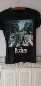 Футболки, майки Футболки, майки ^/--/^ Футболка &amp;quot;The Beatles&amp;quot;  (100% cotton, ladies UK /--/ 6 (32/34)) ^_^^^ Футболка &amp;quot;The Beatles &amp;quot; (100% cotton, ladies UK /--/ 6 (32/34)) - фото фото фото