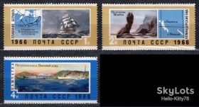 СРСР - СССР - ^/--/^ СССР 1966 Дальний Восток Беринг СК 3353-3355 MNH ^_^^^ СРСР 1966 Далекий Схід Беринг СК 3353-3355 MNH - фото фото фото
