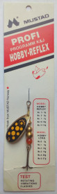Воблери, принади Воблеры, приманки ^/--/^ Блесна-спиннер Mustad Hobby Reflex № 7  (новая) ^_^^^ Mustad Hobby Reflex No 7 (нова) - фото фото фото