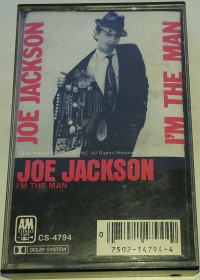 Касети Кассеты ^/--/^ JOE JACKSON  I&amp;apos;m The Man. Cassette  (US) ^_^^^ JOE JACKSON I&amp;apos;m The Man. Cassette (US) - фото фото фото