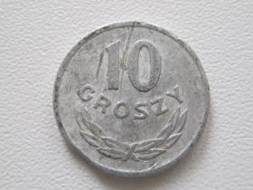 - року - года ^/--/^ Польша 10 грошей 1967 года #14578 ^_^^^ Польща 10 грошей 1967 року #14578 - фото фото фото