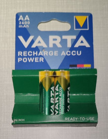 Батарейки, акумулятори Батарейки, аккумуляторы ^/--/^ Аккумуляторы Varta AA Ni-Mh 2600 mAh   (2 шт в блистере) ^_^^^ Акумулятори Varta AA Ni-Mh 2600 mAh (2 шт в блістері) - фото фото фото