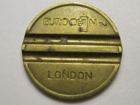 Інше Другое ^/--/^ Жетон EUROCOIN LONDON Вес 6,13 г 3 /--/ П /--/ 2043 - фото фото фото