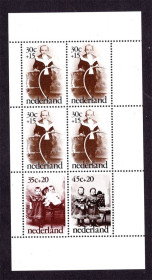 Балтійські країни Балтийские страны ^/--/^ EU  Нидерланды  1974 г MNH  - блок ^_^^^ EU Нідерланди 1974 MNH - блок - фото фото фото