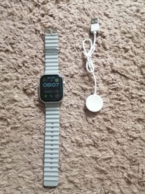 Розумні годинники (Smart watch) Умные часы (Smart watch) ^/--/^ Металевий смарт годинник Watch 9 Ultra  49 /--/ mm  з красивим ремінцем! ^_^^^ Металлический смарт часы Watch 9 Ultra 49 /--/ mm с красивым реминцем! - фото фото фото