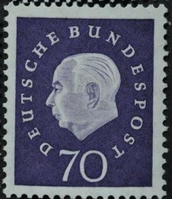 Інше Другое ^/--/^ ФРГ Стандарт президент Теодор Хойс 1959 ^_^^^ ФРН Стандарт президент Теодор Хойс 1959 - фото фото фото
