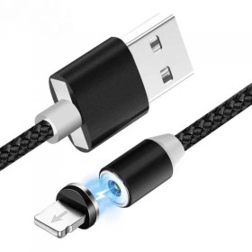 Зарядні пристрої Зарядные устройства ^/--/^ Магнитный кабель Usb - Lightning для Apple, с подсветкой ^_^^^ Магнітний кабель Usb - Lightning для Apple, з підсвічуванням - фото фото фото