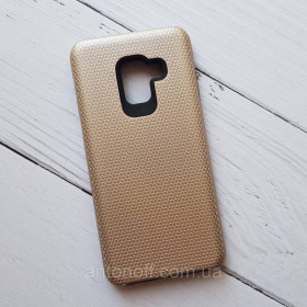 Зарядні пристрої Зарядные устройства ^/--/^ Чохол для Samsung Galaxy A /--/ 8 2018 (A /--/ 530) протиударний, золотистий ^_^^^ Чехол Samsung A /--/ 530 /--/ F Galaxy A /--/ 8 2018 противоударен для телефона Gold - фото фото фото