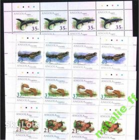 Фауна Фауна ^/--/^ NM Фауна . Ангола 2002 г ** - 4 мл / 5 сканов ^_^^^ NM Фауна . Ангола 2002 р ** - 4 мл / 5 сканів - фото фото фото
