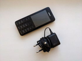 Nokia, Microsoft Nokia, Microsoft ^/--/^ Кнопковий телефон Nokia 206  (RM-872) black бу. ^_^^^ Кнопочный телефон Nokia 206 (RM-872) black бу. - фото фото фото