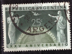 Південна Америка Южная Америка ^/--/^ Аргентина. Годовщина UPU  (серия) 1949 г. ^_^^^ Аргентина. Річниця UPU (серія) 1949 - фото фото фото