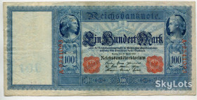 Німеччина Германия ^/--/^ 100 марок 1910. Німеччина. ^_^^^ 100 марок 1910. Германия. - фото фото фото