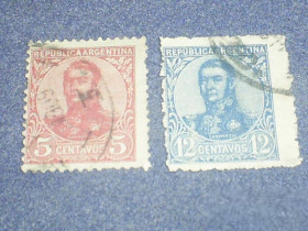 Історія та особистості История и личности ^/--/^ Аргентина-1908/9 г.-Генерал Сан Мартин ^_^^^ Аргентина-1908/9 г.-Генерал Сан Мартін - фото фото фото