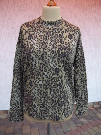 Кофти Кофты ^/--/^ Prom    (  48 р  ) Marks Spencer Женский свитер кофта леопардовый принт Новая ^_^^^ Marks Spencer Жіночий светр кофта леопардовий принт Нова - фото фото фото