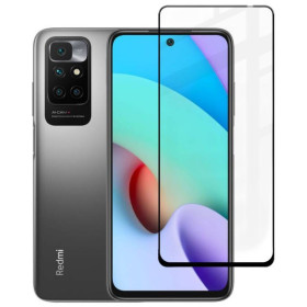 Чохли, бампера Чехлы, бампера ^/--/^ Захисне скло Fiji Premium для Xiaomi Redmi 10 повне проклеювання Anti-Static чорний ^_^^^ Защитное стекло Fiji Premium для Xiaomi Redmi 10 полное проклеивание Anti-Static черный - фото фото фото