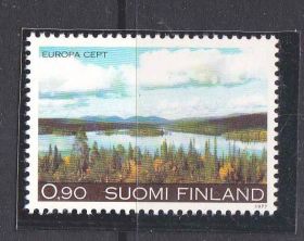 Скандинавія Скандинавия ^/--/^ ZM Финляндия 1977 г MNH - ЛАНДШАФТ ^_^^^ ZM Фінляндія 1977 MNH - ЛАНДШАФТ - фото фото фото
