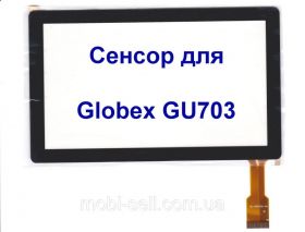 Сенсорні екрани і Дисплеї Сенсорные экраны и Дисплеи ^/--/^ Сенсорный экран для планшета Globex GU /--/ 703  GU /--/ 703 /--/ c ^_^^^ Сенсорний екран для планшета Globex GU /--/ 703 GU /--/ 703 /--/ c - фото фото фото