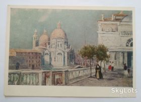 Інше Другое ^/--/^ Открытка Венеция Утро Крылов 1957 ^_^^^ Венеція Ранок Крилов 1957 - фото фото фото