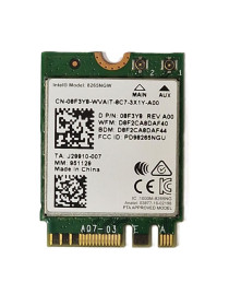 Wi-Fi адаптери Wi-Fi адаптеры ^/--/^ Адаптер Wi-fi+BT M.2 Intel Model: 8265 /--/ NGW  (08 /--/ F /--/ 3 /--/ Y /--/ 8) 802.11 b,g,n, / Mbps 2,4 /--/ GHz/5 /--/ GHz ^_^^^ Модуль Wi-fi+BT M.2 Intel Model: 8265 /--/ NGW (01 /--/ AX /--/ 704) 802.11 b,g,n, / Mbps 5 /--/ GHz (HP/Lenovo) - фото фото фото