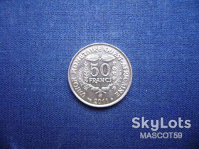 Франки КФА Франки КФА ^/--/^ Западная Африка 50 франков 2011 г. ^_^^^ Західна Африка 50 франків 2011 р. - фото фото фото