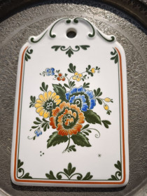Інше Другое ^/--/^ * Доска сырная фарфор Германия.- Villeroy &amp; Boch Ceramic Floral Cheese Board ^_^^^ Дошка сирна фарфор Німеччина. Villeroy &amp; Boch Ceramic Floral Cheese Board - фото фото фото