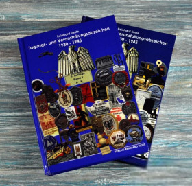Література, СD / DVD Литература, СD / DVD ^/--/^ Каталог. Значків та відзнак до заходів і подій. Tagungs und Veranstaltungsabzeichen 1930-45. Tieste. ^_^^^ Каталог. Значков и отличий к мероприятиям и событиям. Tagungs und Veranstaltungsabzeichen 1930-45. - фото фото фото