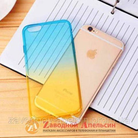 Чохли, бампера Чехлы, бампера ^/--/^ IPhone 6 6 /--/ s plus силиконовый чехол Градиент ^_^^^ IPhone 6 6 /--/ s plus силіконовий чохол - фото фото фото