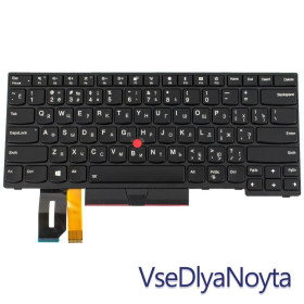 Клавіатури Клавиатуры ^/--/^ Клавиатура для ноутбука LENOVO (ThinkPad: E /--/ 480, L /--/ 380) rus, black, подсветка клавиш, с джойстиком ^_^^^ Клавіатура для ноутбука LENOVO (ThinkPad: E /--/ 480, L /--/ 380) rus, black, підсвічування клавіш, з джойстиком - фото фото фото