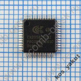 Мікросхеми Микросхемы ^/--/^ Микросхема Audio, Conexant CX /--/ 20582-10 /--/ Z, QFP /--/ 48 ^_^^^ Мікросхема Audio, Conexant CX /--/ 20582-10 /--/ Z, QFP /--/ 48 - фото фото фото